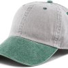 low profile adjustable hat
