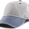 low profile adjustable hat