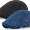 mesh newsboy cap