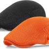 mesh newsboy cap