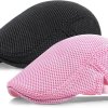 mesh newsboy cap