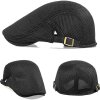 mesh newsboy hat