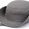 packable wide brim sun hat