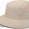 packable wide brim sun cap