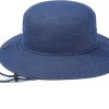 packable wide brim sun cap