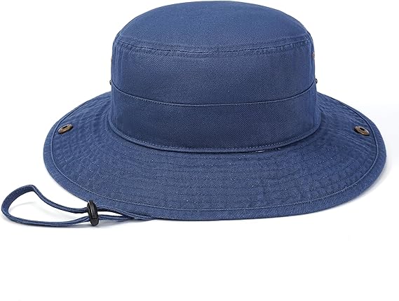 packable wide brim sun cap