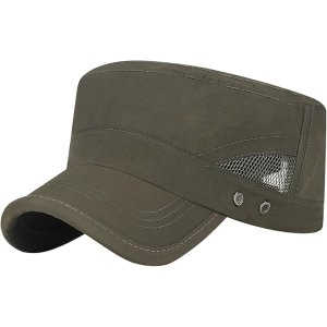 short brim cadet cap