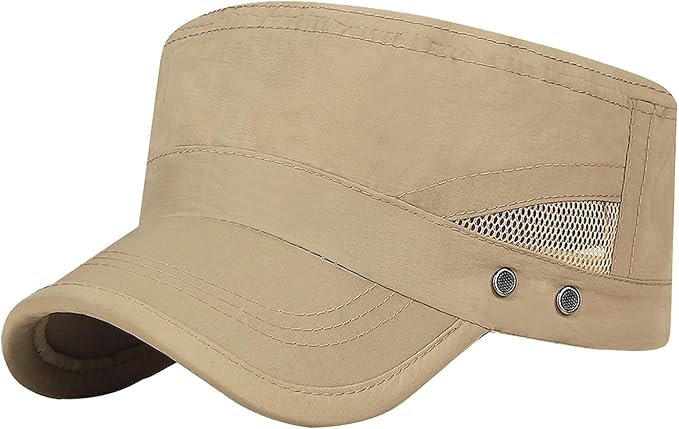 short brim cadet cap