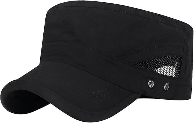 short brim cadet hat
