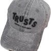 worn look ball cap