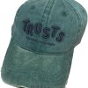 worn look ball cap