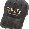worn look ball cap