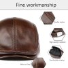 leather ivy hat