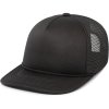 flat brim mesh hats