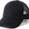 half mesh ball cap