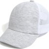half mesh baseball cap