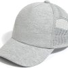 half mesh ball cap