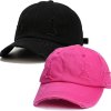 worn look hat
